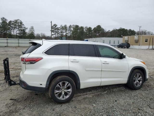 2014 Toyota Highlander XLE