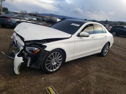 Salvage cars for sale from Copart San Martin, CA: 2017 Mercedes-Benz C300
