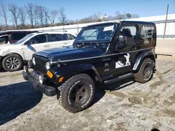 Jeep salvage cars for sale: 2003 Jeep Wrangler Commando