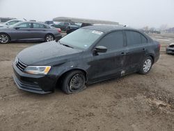 Volkswagen salvage cars for sale: 2016 Volkswagen Jetta S