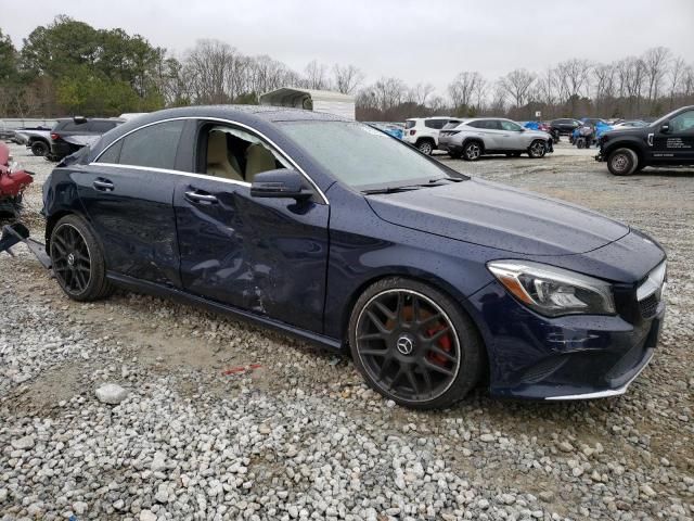 2018 Mercedes-Benz CLA 250 4matic