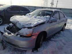 Honda Civic salvage cars for sale: 2002 Honda Civic EX