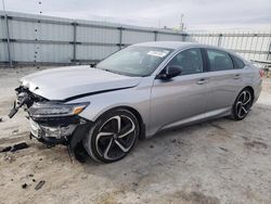 Salvage cars for sale from Copart Walton, KY: 2022 Honda Accord Sport