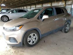 Vehiculos salvage en venta de Copart Phoenix, AZ: 2018 Chevrolet Trax LS