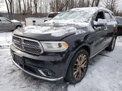 Dodge salvage cars for sale: 2015 Dodge Durango Citadel