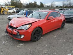 Hyundai Genesis Coupe 3.8l salvage cars for sale: 2010 Hyundai Genesis Coupe 3.8L