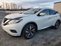 Salvage cars for sale from Copart Spartanburg, SC: 2018 Nissan Murano S