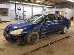 Salvage cars for sale from Copart Wheeling, IL: 2004 Honda Accord LX