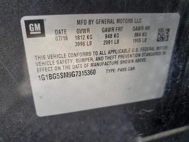 2016 Chevrolet Cruze Premier