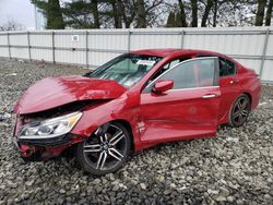 Honda salvage cars for sale: 2017 Honda Accord Sport