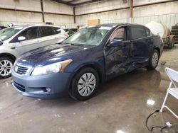 Vehiculos salvage en venta de Copart Conway, AR: 2009 Honda Accord LX