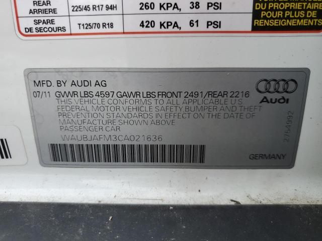 2012 Audi A3 Premium