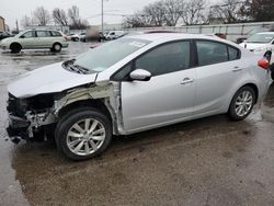 Salvage cars for sale from Copart Moraine, OH: 2015 KIA Forte LX