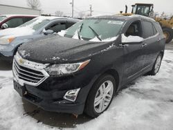 Salvage cars for sale from Copart New Britain, CT: 2021 Chevrolet Equinox Premier