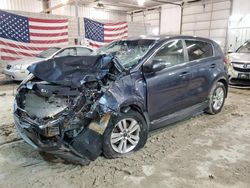 Salvage cars for sale from Copart Columbia, MO: 2017 KIA Sportage LX