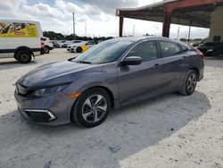 Salvage cars for sale from Copart Homestead, FL: 2020 Honda Civic LX