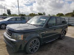 Land Rover Range Rover salvage cars for sale: 2013 Land Rover Range Rover Sport HSE