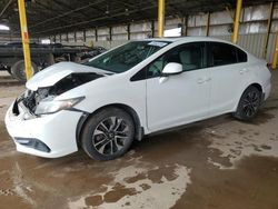 Honda salvage cars for sale: 2013 Honda Civic EX