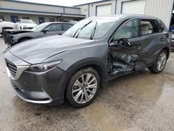 Salvage cars for sale from Copart Houston, TX: 2021 Mazda CX-9 Signature