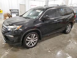 Honda salvage cars for sale: 2016 Honda Pilot Elite