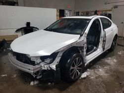 Salvage cars for sale from Copart Elgin, IL: 2015 Acura TLX Tech