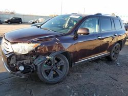 Salvage cars for sale from Copart Littleton, CO: 2013 Toyota Highlander Limited