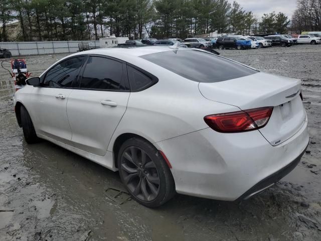 2015 Chrysler 200 S