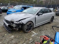 KIA k5 salvage cars for sale: 2021 KIA K5 GT Line