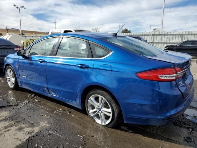 2018 Ford Fusion SE Hybrid