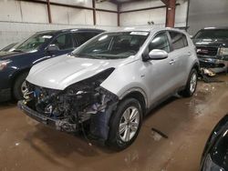 Vehiculos salvage en venta de Copart Lansing, MI: 2019 KIA Sportage LX