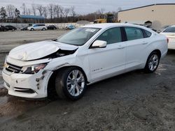 Chevrolet salvage cars for sale: 2015 Chevrolet Impala LT