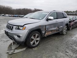 Jeep Grand Cherokee Limited salvage cars for sale: 2015 Jeep Grand Cherokee Limited