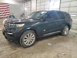 Salvage cars for sale from Copart Columbia, MO: 2021 Ford Explorer King Ranch