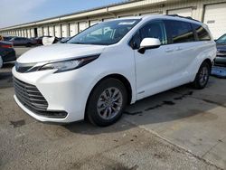 Toyota salvage cars for sale: 2021 Toyota Sienna LE