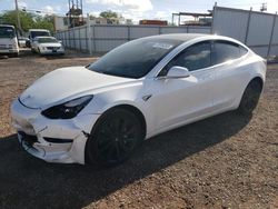 Tesla salvage cars for sale: 2020 Tesla Model 3