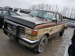 Ford salvage cars for sale: 1991 Ford F150