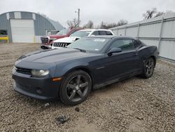 Salvage cars for sale from Copart Wichita, KS: 2014 Chevrolet Camaro LT