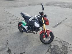 Honda Grom salvage cars for sale: 2017 Honda Grom 125