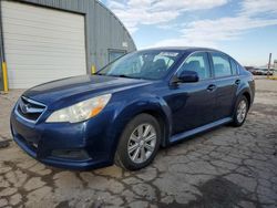 Subaru salvage cars for sale: 2010 Subaru Legacy 2.5I Premium