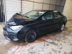 Toyota Corolla salvage cars for sale: 2015 Toyota Corolla L