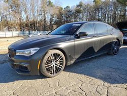 BMW 7 Series Vehiculos salvage en venta: 2017 BMW 750 I