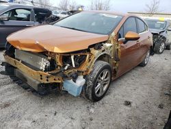 Salvage cars for sale from Copart Walton, KY: 2017 Chevrolet Cruze LT