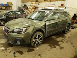 Subaru Outback 2.5i Limited salvage cars for sale: 2018 Subaru Outback 2.5I Limited