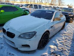 BMW Vehiculos salvage en venta: 2014 BMW M6