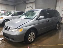 Honda Odyssey ex Vehiculos salvage en venta: 2002 Honda Odyssey EX