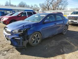 Salvage cars for sale from Copart Wichita, KS: 2020 KIA Forte FE