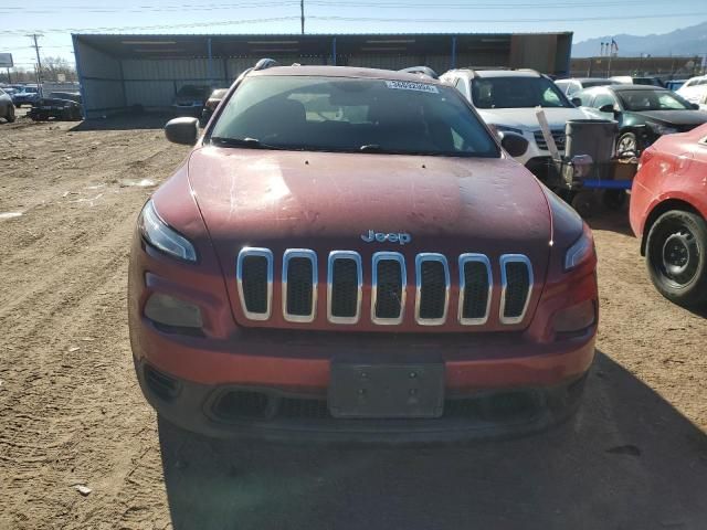 2016 Jeep Cherokee Sport