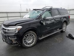 Salvage cars for sale from Copart Airway Heights, WA: 2023 Ford Expedition Max Limited