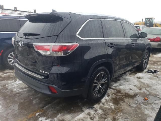 2016 Toyota Highlander XLE