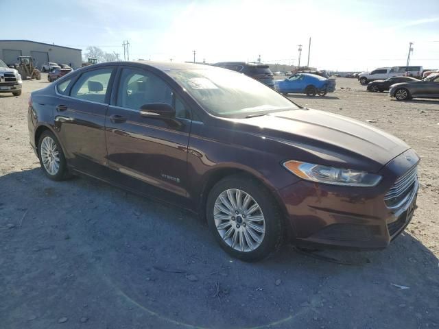 2013 Ford Fusion SE Hybrid